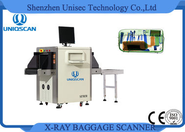 High Definition Dual Energy X Ray Scanning Machine Baggage Metro Jail Low Noise