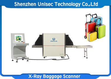 White Color Security Baggage Scanner / Luggage X Ray Machine High Wire Resolution