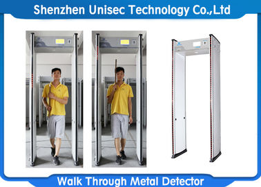 6/12/18/24 Zones Arch Door Metal Detector Security Check In Railway Station