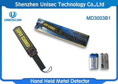 High Sensitivity Adjustable Super Scanner Handheld Metal Detector For Safety Inspection