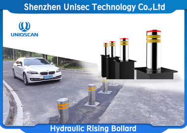 CE ISO Certificated Hydraulic Bollards For Security / Traffic Control Bollards
