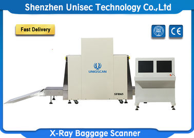 X Ray Large Baggage And Parcel Bag Checking Machine With High / Low Energy For Government Security Check.