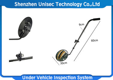 Telescopic Handle Under Vehicle Inspection System Acrylic Mirror For Hotel