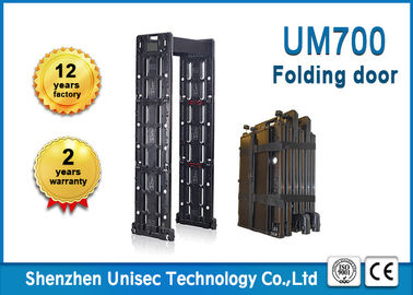 24 Zones Foldable Walk Through Metal Detector IP55 Indoor / Outdoor