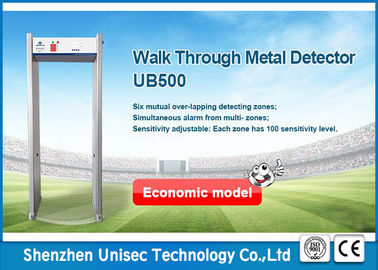 Economic Security Walk Through Gate 100 Sensitivity Level With Fireproof Material