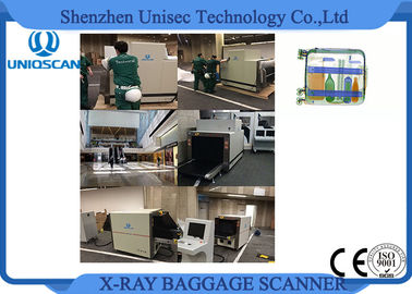 Big Size X Ray Baggage Inspection System 40AWG Wire Resolution 2 Years Warranty