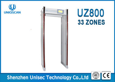 33 Zones Archway Metal Detector Infrared Remote Control With 2 Yeras Warranty