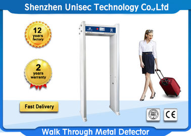 Single Zone Archway Metal Detector 0 - 99 Sensitivity Level With Sound & LED Alarm