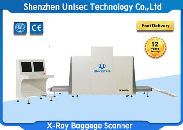 Dual Energy X Ray Luggage Scanner Security Check With Conveyor Max Load 250KG