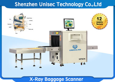 Single View Airport Security X Ray Baggage Scanner X Ray Luggage Scanner Machine 560 X 360mm Tunnel For Government