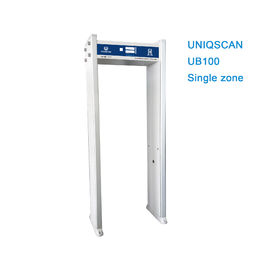Single Zone Security Walk Through Gate Password Protection With Brush Real Wood Material