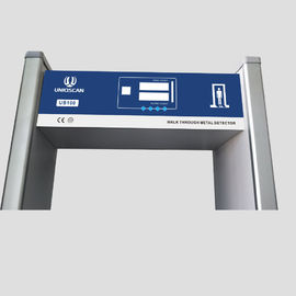 Single Zone Security Walk Through Gate Password Protection With Brush Real Wood Material