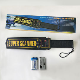 Sensitivity Adjustable Metal Detector Hand Wand 2 Years Warranty For Safety Inspection