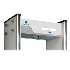 Adjustable Sensitivity Walk Through Metal Detector With LED Light And Sound Alarm