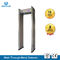 LCD Display Count Door Frame Metal Detector 100 Level Sensitivity For Safety Checking
