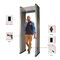 LCD Display Count Door Frame Metal Detector 100 Level Sensitivity For Safety Checking