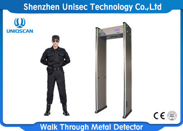 Full Body LCD Display 18  Zones Walk Through Door Frame