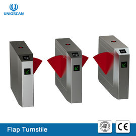 Retractable Flap Barrier Gate Turnstile 600mm Lane Width For Access Control System