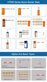 90 Degree Folding Arm Flap Barrier Gate DC Brushless Motor Road Access Turnstile