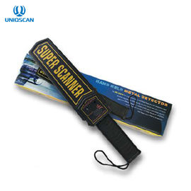 Waterproof Hand Held Metal Detector 7V-9V Operating Voltage Sensitivity Adjustable