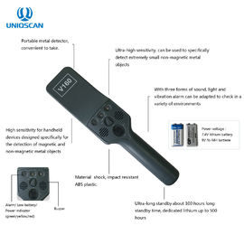 V160 Metal Detector Body Scanner Hand Held Bomb Detect Adjustable Sensitivity