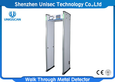 UB800 CCTV Walk Through Metal Detector 7'' Big LCD Screen 33 Zones 2 Years Warranty