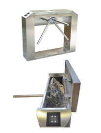 High Sensitivity Pedestrian Turnstile Gate UT550-C Access System Support Fire Alarm System