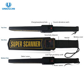 Body Scanner Hand Held Security Detector For Security Checking / Bomb Detect