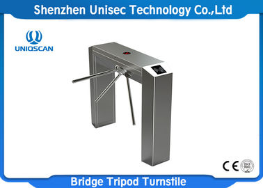 High Sensitivity Pedestrian Turnstile Gate UT550-C Access System Support Fire Alarm System