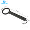 Round Detect Area Hand Held Metal Detector Super Wand Folding Standard 9V Battery