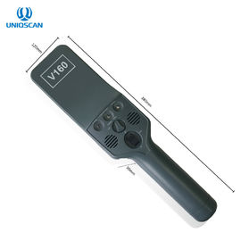 Sensitivity Adjustable V160 Metal Detector Body Scanner With Sound / Light Alarm