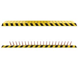Steel Tyre Spike Barrier Hydraullic Anti Terrorist Safeway System For Road Safety