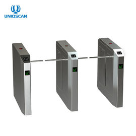 Full Automatic Flap Barrier Gate Fast Speed Pedestrian Control 0.4S Adjustable