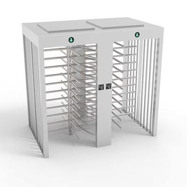 Square Full Height Pedestrian Security Gate Access Control For Airport / School