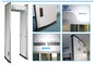 6 Zones Archway Metal Detector Door Frame Walk Through Scanner For Hotel