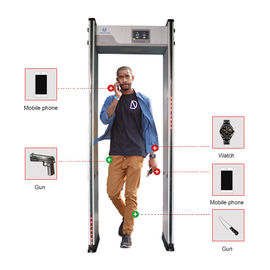 7 Inch LCD Screen Walk Through Security Scanners UNIQSCAN UB800 For Philippine Embassy