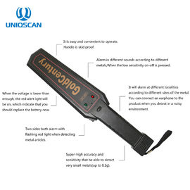 Body Searching Hand Wand Metal Detector , Handheld Security Wand IP31 Waterproof