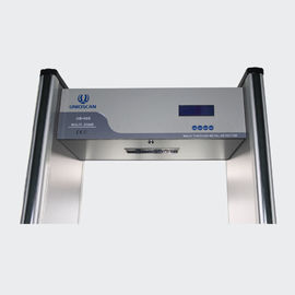 UNIQSCAN Walk Through Body Scanner Metal Detector Gate For Security Airport Checking High Sensitivity 18 Detecting Zones