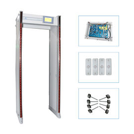 Outdoor Walk Through Metal Detector 33 Zone UZ800 7 Inch LCD Screen 300 Sensitivity Level