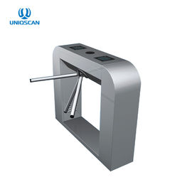 Fingerprint RFID Card Reader Bridge Tripod Barrier Gate Mechanism Counter Entry Security System