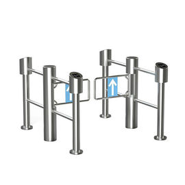 Bidirectional Single Pole Security Swing Barrier Turnstile Remote Access Control System