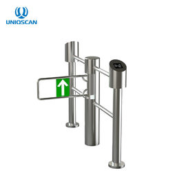 Bidirectional Single Pole Security Swing Barrier Turnstile Remote Access Control System