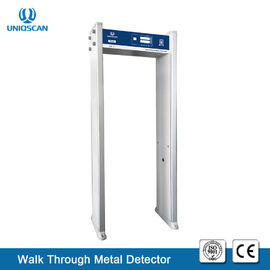 Single Zone Door Frame Security Scanner , Metal Walk Through Gate Easy Assembly