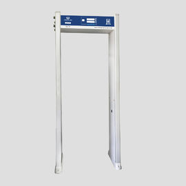 Single Zone Door Frame Security Scanner , Metal Walk Through Gate Easy Assembly