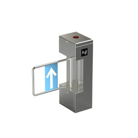 Bidirectional Single Pole Security Swing Barrier Turnstile Remote Access Control System