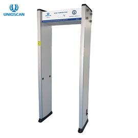 Infrared Sensor Walk Through Gate Metal Detector Support Body Temperature Testing
