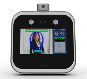 heat detector face recognition thermal imaging system for human thermal temperature detection and work attendance