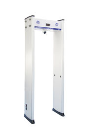 Security Checking Walk Through Gate Metal Detector AC 100V-260V With Infrared Scanner