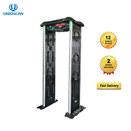 Waterproof 6 Detecting Zones ABS Walk Through Metal Detector