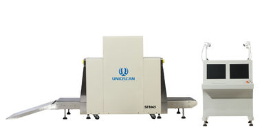 UNIQSCAN L - Shaped Array Airport Security X Ray Baggage Scanner System Dual Energy X Ray Inspection Machine